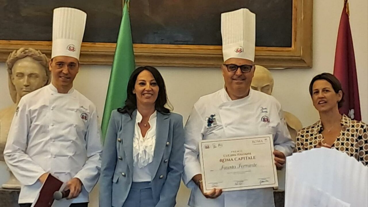 Premio cucina italiana per roma capitale - Fausto Ferrante.