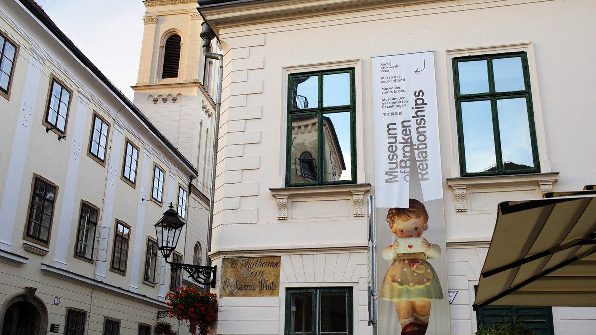 Museo dei cuori infranti a Zagabria di Gualtieri