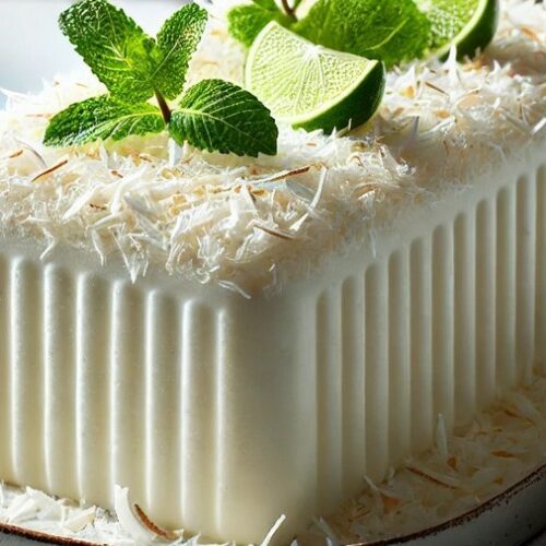 Semifreddo al cocco e lime