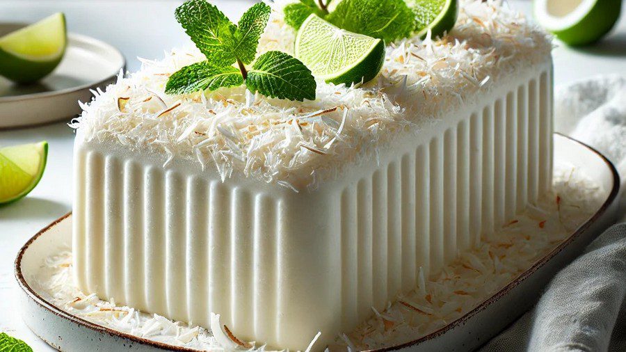 Semifreddo al cocco e lime