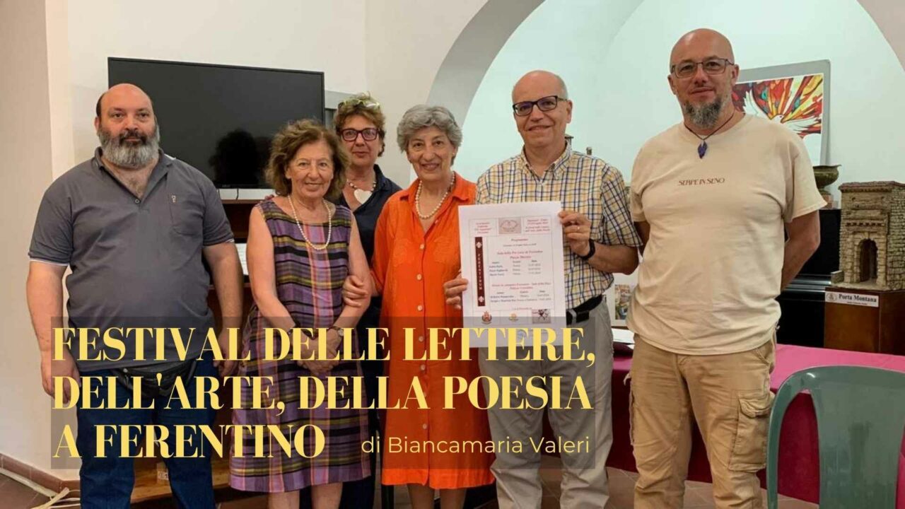 mario tucci al festival della letteratura a ferentino