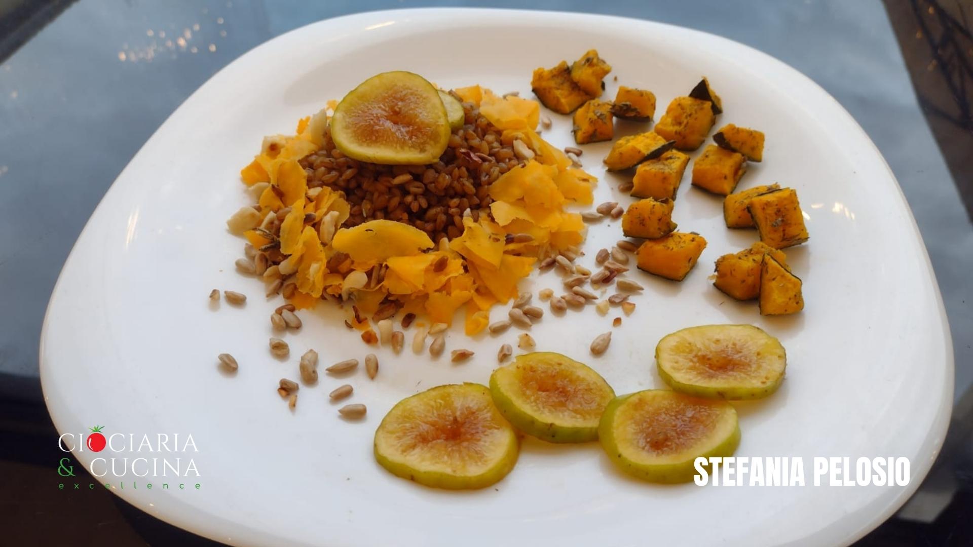 Autunno vegan con farro, zucca e fichi settembrini: un piatto etico e salutare