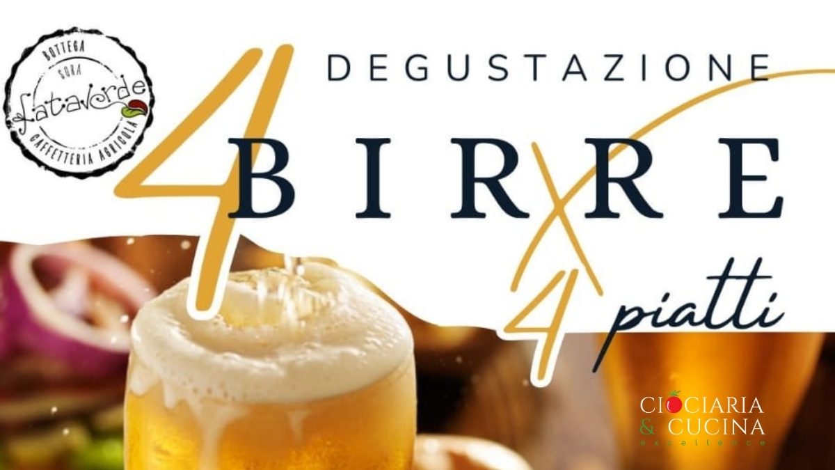 Fataverde bottega e caffetteria agricola : 4 birre e 4 piatti da non perdere