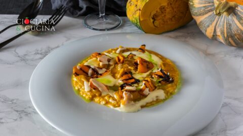 Risotto con zucca e pecorino di Picinisco di Pamela Liccardo